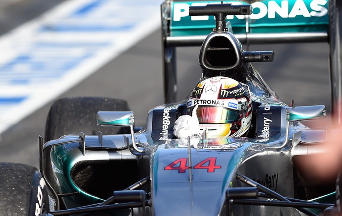 Hamilton, GP da Austrália de F1 (Foto: AP)