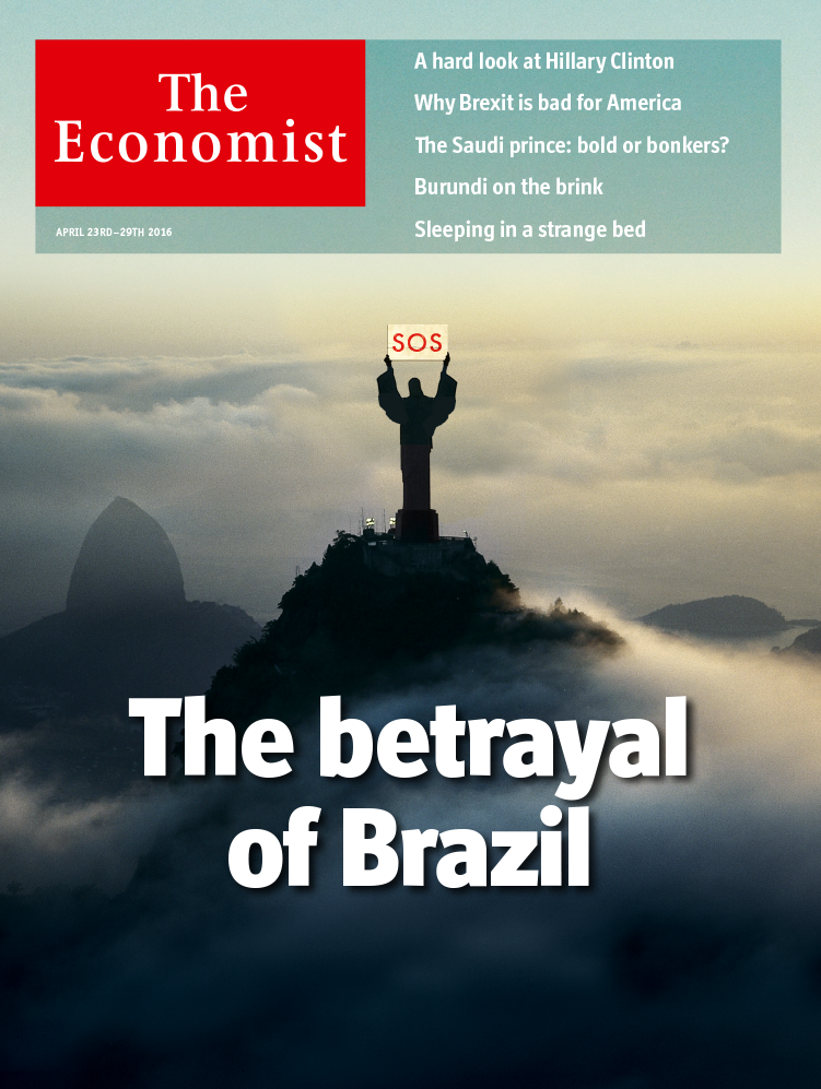 The Economist coloca o Brasil na capa entre os países em ascensão