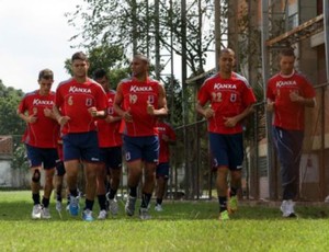 Treino do Paraná Clube (Foto: Divulgação/site oficial do Paraná Clube) Treino do Paraná Clube (Foto: Divulgação/site oficial do Paraná Clube)