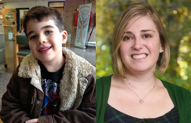 Noah Pozner, 6 anos, e Lauren Rousseau, 30 anos, ambos vítimas do atirador (Foto: AP)