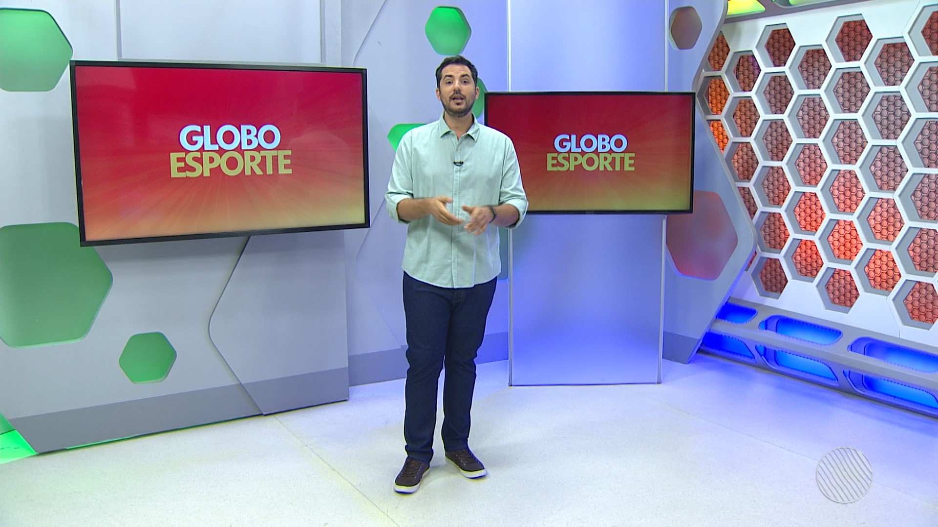 Secar o Cruzeiro ○ Reprodução do programa Globo Esporte Bahia produz