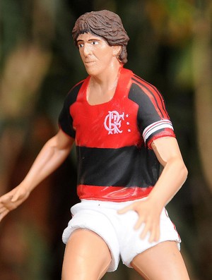 boneco Zico Flamengo  (Foto: Alexandre Durão / Globoesporte.com)
