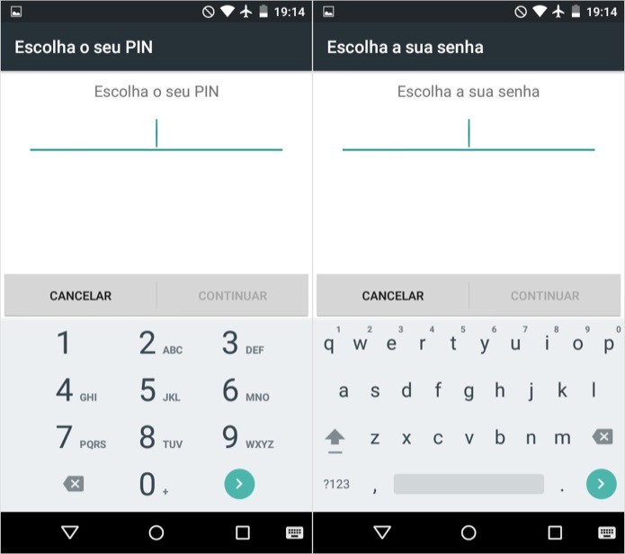 Entre com a senha ou código PIN (Foto: Reprodução/Helito Bijora) Entre com a senha ou código PIN (Foto: Reprodução/Helito Bijora)