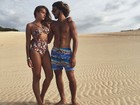 Brenno Leone e Gabi Lopes curtem férias em Fortaleza: 'Lua de mel'