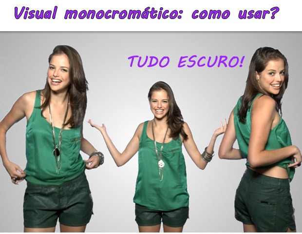 Dicas da Ju look verde