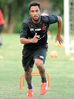 Ibson Flamengo treino (Foto: Alexandre Vidal / Flaimagem)