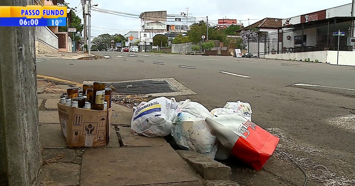 Empresa de coleta de lixo é interditada em Passo Fundo, RS - Globo.com