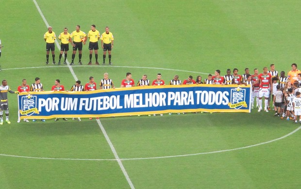 Bom Senso Botafogo e Portuguesa (Foto: Thales soares)