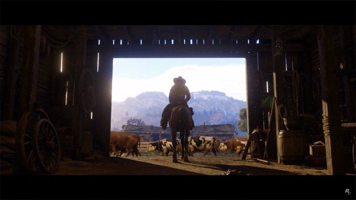 Red Dead Redemption 2 exibe belos gráficos para o velho oeste no PlayStation 4 e Xbox One (Foto: Reprodução/YouTube)