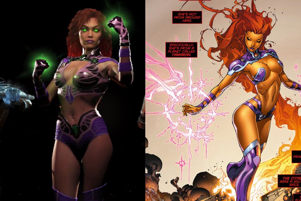 Estelar estreia em Injustice 2 (Foto: Reprodução/Felipe Vinha)