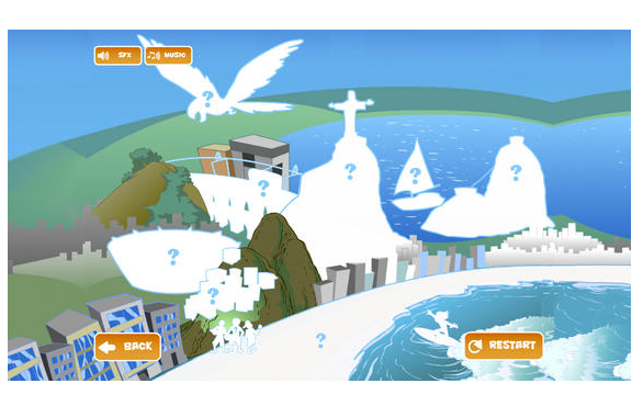 screenshot de Rio Shape Puzzle