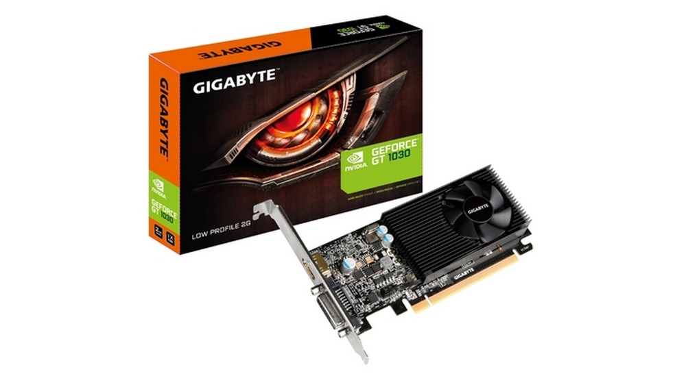 Placa de vídeo GeForce GT 1030 Low Profile 2G  (Foto: Divulgação/Gigabyte)