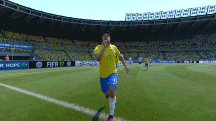 Silencie os oponentes em Fifa 17 (Foto: Reprodução/Murilo Molina)