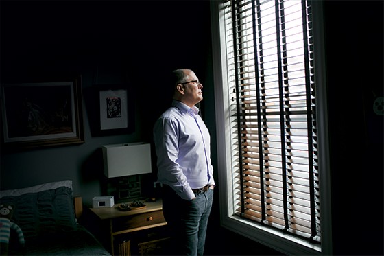 Jim Obergefell em sua casa, em Cincinnati (Foto: Maddie McGarvey/The Washington Post via Getty Images))