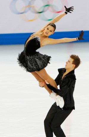 patinação Elena Ilinykh e Nikita Katsalapov sochi (Foto: Agência Reuters)