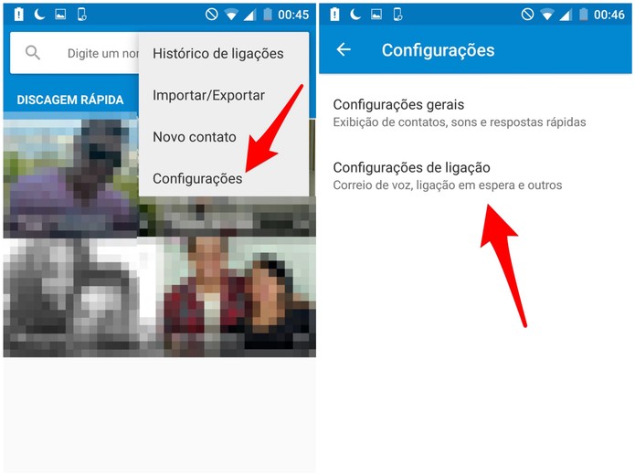 Acesse as configurações (Foto: Reprodução/Lucas Mendes)