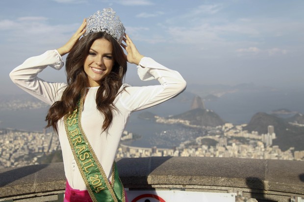 Miss Brasil Melissa Gurgel no Cristo (Foto: Daniel Scelza/Photorionews)