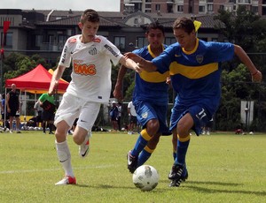 Santos elimina o Boca na Manchester United Premier Cup (Foto: Vinicius Vieira / Santos FC)