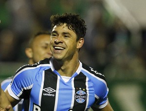 Pedro Geromel Giuliano Grêmio Chapecoense (Foto: Lucas Uebel/Grêmio) Pedro Geromel Giuliano Grêmio Chapecoense (Foto: Lucas Uebel/Grêmio)