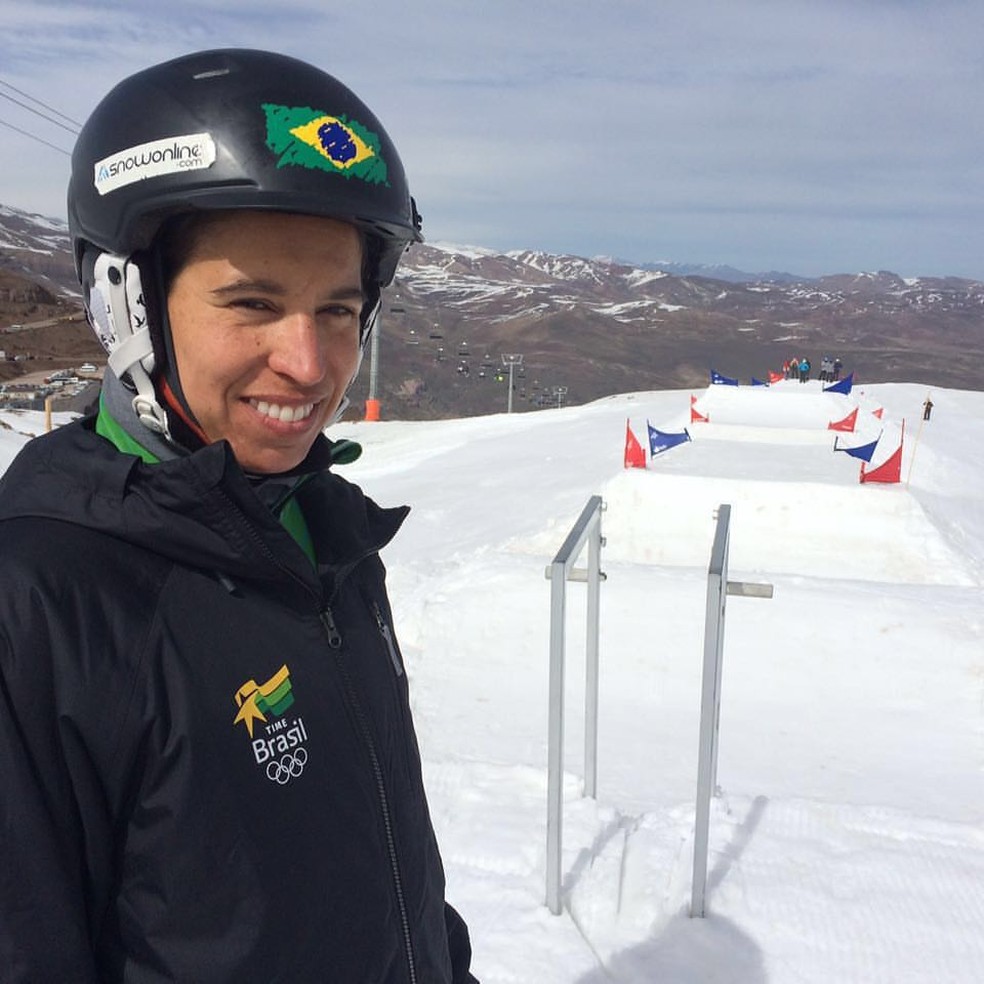 Isabel Clark no volta a competir neste sábado, em La Molina, na Espanha (Foto: Reprodução/Facebook)