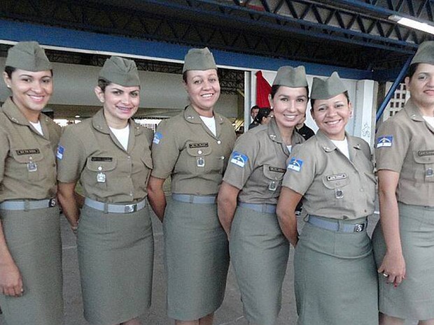 Grupo feminino do 5º BPM em Petrolina (Foto: Portal SG/Arquivo pessoal) Grupo feminino do 5º BPM em Petrolina (Foto: Portal SG/Arquivo pessoal)