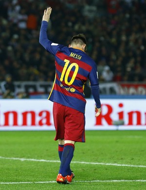 Messi, Barcelona x River Plate Mundial de Clubes 2015 (Foto: AP)