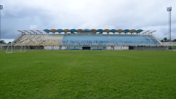 Estádio Biancão, Ji-Paraná, RO (Foto: Pâmela Fernandes)