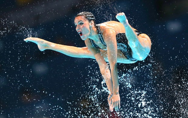 Ona Carbonell nado sincronizado Mundial Barcelona (Foto: Getty Images)