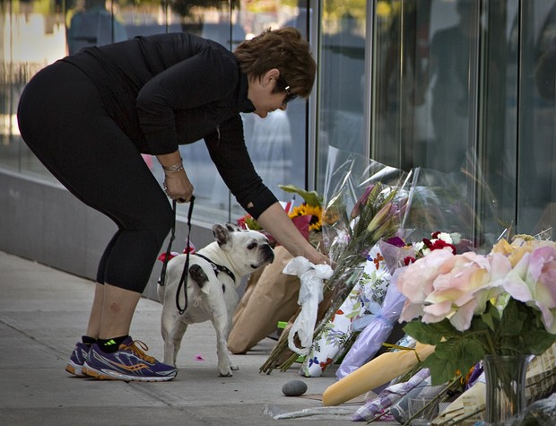Memorial para Cory Monteith (Foto: Andy Clark/Agência Reuters)