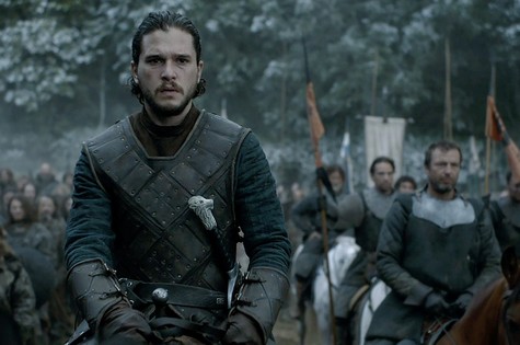 Kit Harington, o Jon Snow de 'Game of Thrones', em cena da série (Foto: HBO)
