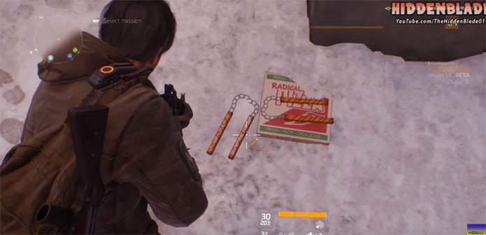 Referência a Tartarugas Ninja em The Division (Foto: Reprodução/Hiddenblade)