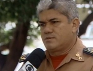 Coronel Manuel Santos, comandante do Corpo de Bombeiros do Piauí (Foto: reprodução/TV Clube)