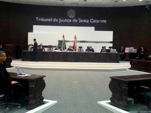 Julgamento durou dois dias em Florianópolis (Foto: Ângelo Medeiros/Assessoria de Imprensa TJSC )