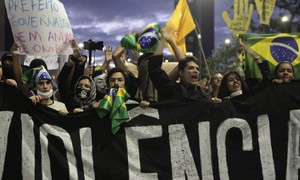Manifestações são maior mobilização sem líder da história brasileira, dizem analistas (Alex Almeida/Reuters)
