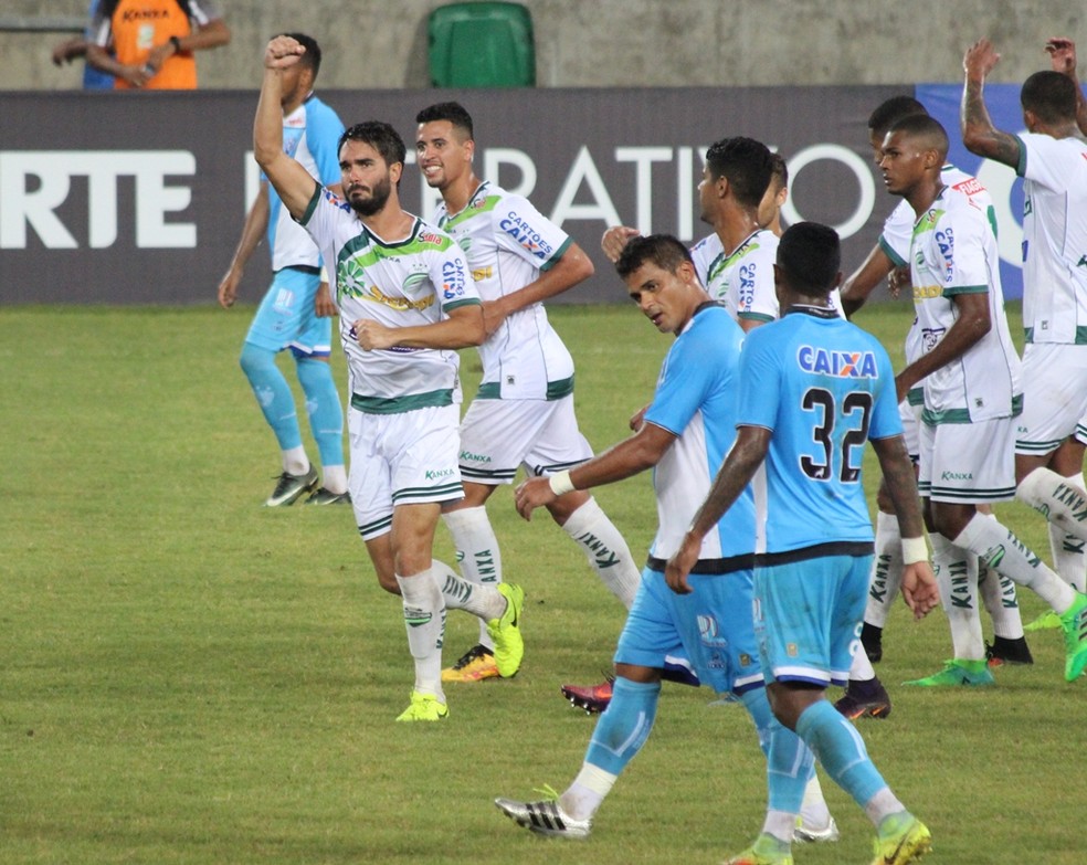 O Luverdense venceu a ida por 3 a 1, que deu vantagem para a volta em Belém (Foto: Olímpio Vasconcelos)