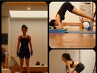 Nanda Costa posta vídeo pegando pesado no pilates