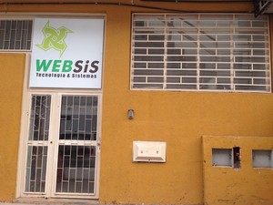 Sede da Websis, na Asa Norte, em Brasília (Foto: Gabriel Luiz/G1)
