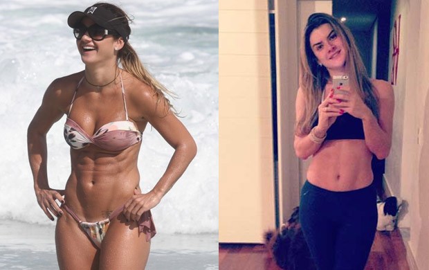 Mirella Santos: antes e depois (Foto: Dilson Silva/ Agnews/Instagram)