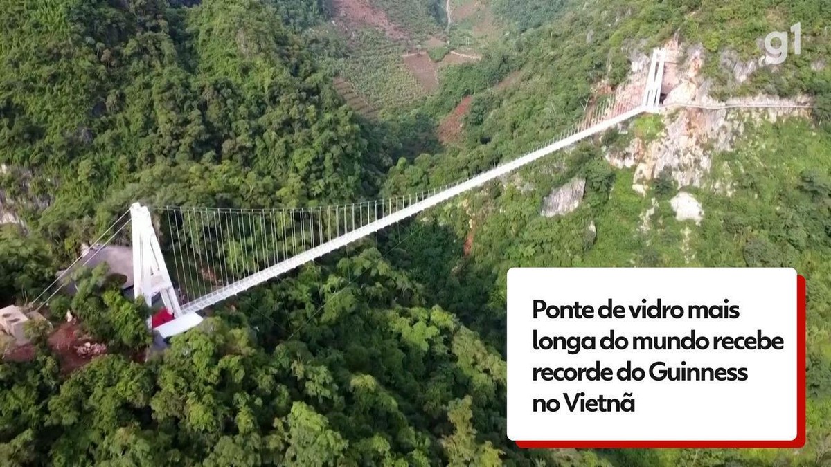 Ponte De Vidro Mais Longa Do Mundo Recebe Recorde Do Guinness No Vietn