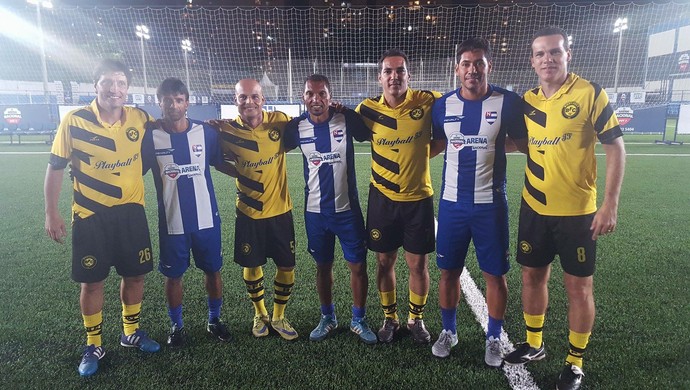 Ex-jogadores do Santos (Foto: Divulgação / Tática Assessoria )
