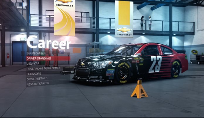 Modo carreira é o principal atrativo de NASCAR 2014 (Foto Reprodução / Dario Coutinho)