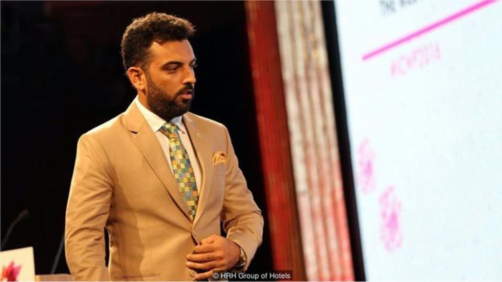 Lakshyaraj Singh Mewar, do grupo Historic Resort Hotels, diz que não há 