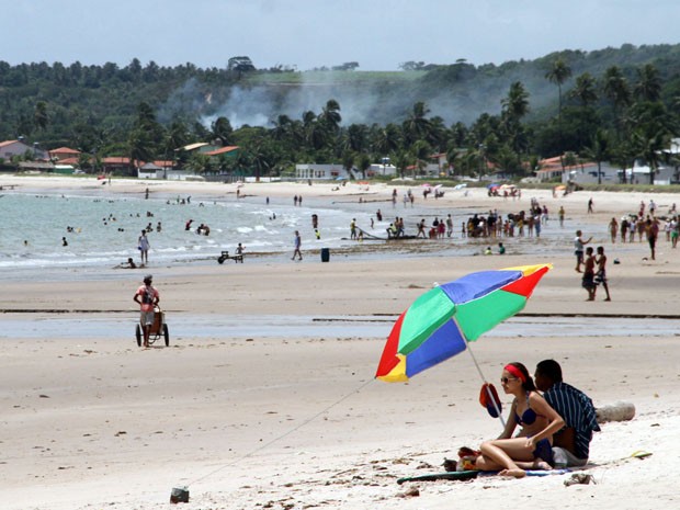 Praia de Pitimbu (Foto: Francisco França/Jornal da Paraíba)