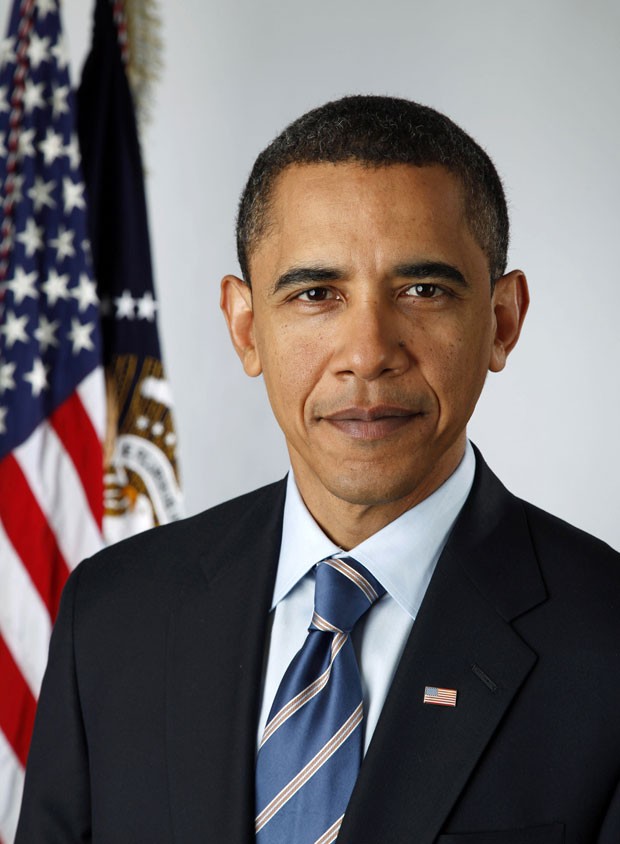 Retrato oficial de Obama em 2009. (Foto: Pete Souza/Casa Branca)