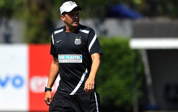 Claudinei Oliveira, treinador do Santos (Foto: Ivan Storti/Divulgação Santos FC)