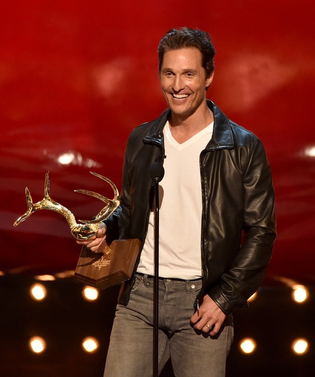 Matthew McConaughey no Guys Choice 2014 (Foto: AFP / Agência)