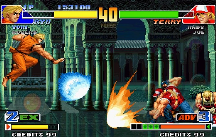 King of Fighter 98. Clássico chega impecável ao Android (Foto: Divulgação)