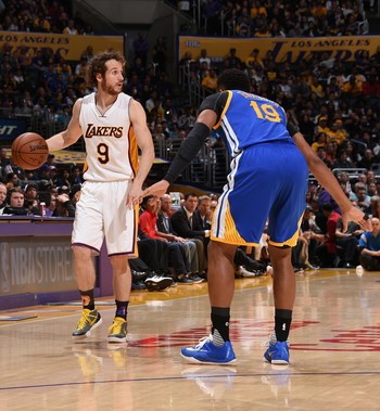 Los Angeles Lakers x Golden State Warriors, NBA, Marcelinho Huertas (Foto: Getty Images)