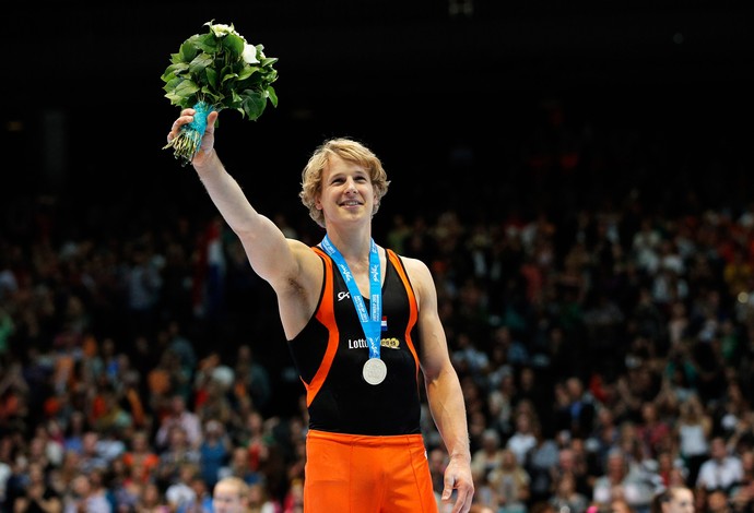 Epke Zonderland campeão mundial de ginastica (Foto: Getty Images)