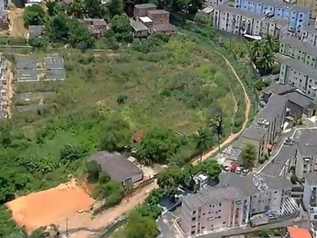 Região de Vila Moisés, no Cabula, que receberá reconstituição da ação policial (Foto: Imagens / TV Bahia)